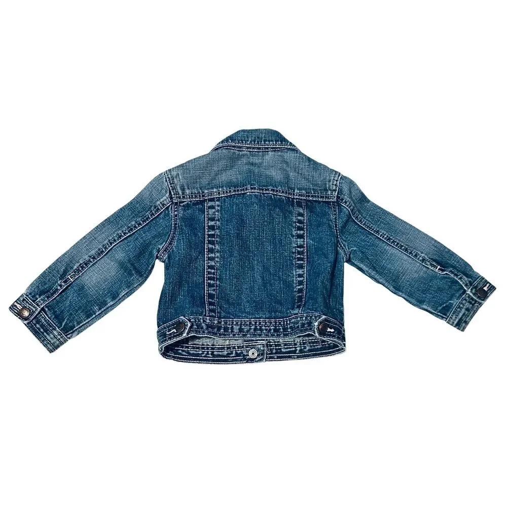 Girls Baby Gap Denim Jacket Sz 3 Years